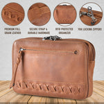 Load image into Gallery viewer, Kailey Concealed Carry Leather Purse Pack
