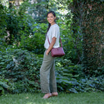 Load image into Gallery viewer, Kinsley Concealed Carry Crossbody With RFID Slim Wallet - Burgundy
