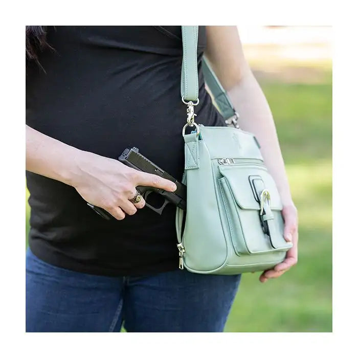 Gun Tote'n Mamas Slim X-Body RFID Concealed Carry Handbag | Bass Pro Shops